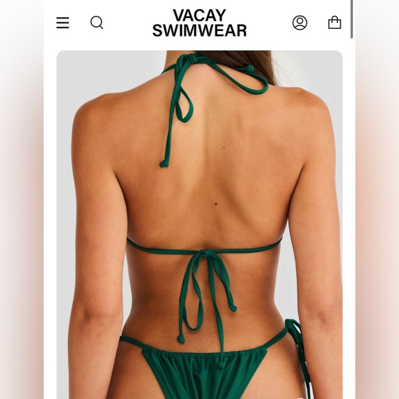 Green Bikini Set - Picture 2 of 4